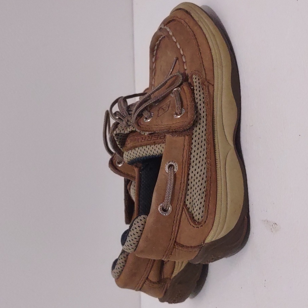 Sperry slip on loafers lanyard for boys size 9M shoes - Picture 4 of 9